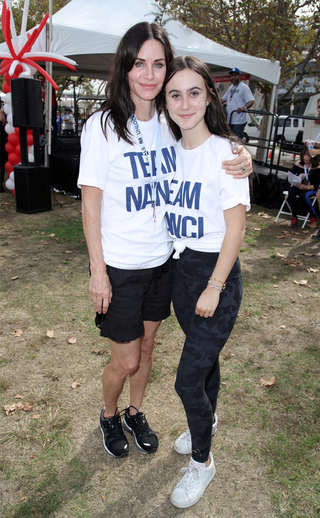 Courteney Cox, Coco Riley Arquette Courteney Cox, Coco Riley Arquette